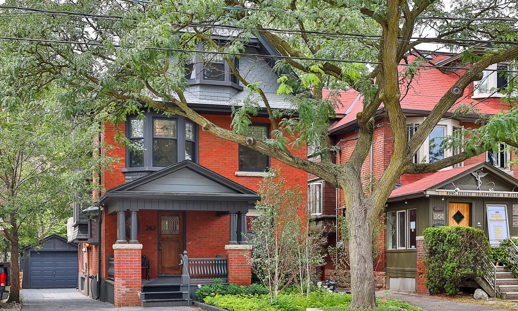 Front of 262 Roncesvalles Avenue